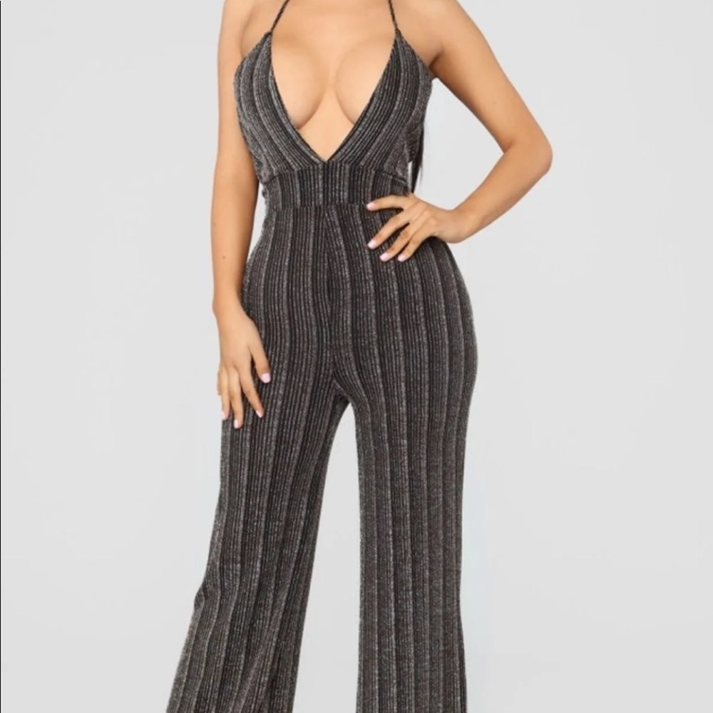 Flaired jumpsuit